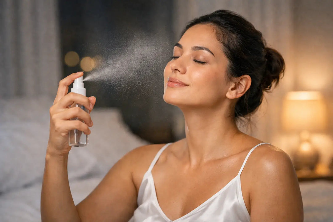 Should You Use a Facial Mist Before Bed Tonight?