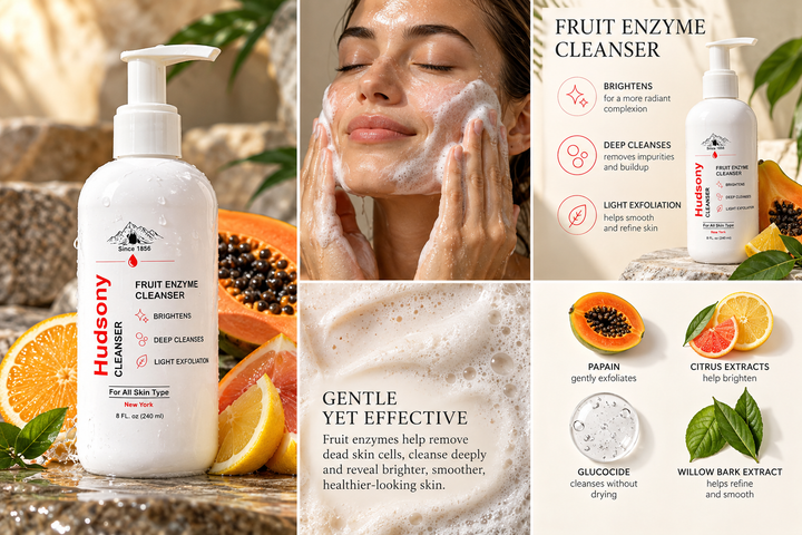 Hudsony Fruit Enzyme Cleanser – 8 fl oz